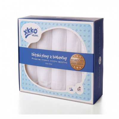 Pleny dětské z biobavlny Organic,70x70