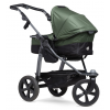 TFK Mono combi pushchair - air chamber wheel Oliv