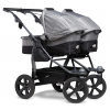 TFK Duo combi pushchair - air chamber wheel Black