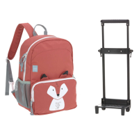 Trolley/Backpack About Friends fox připojovací kolečka s madlem