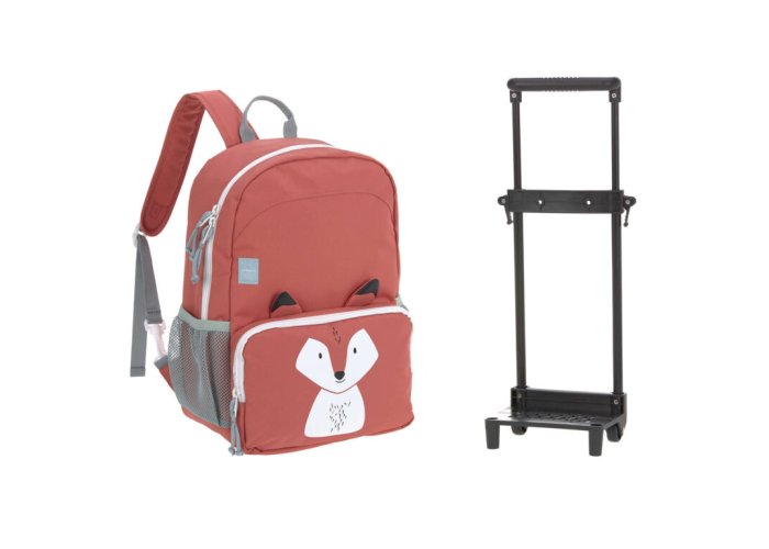 Trolley/Backpack About Friends fox připojovací kolečka s madlem