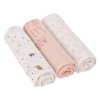 Swaddle Heav. Soft 80x80 Gard. Explo. girls