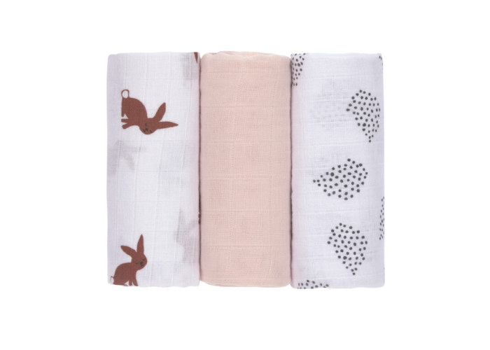 Swaddle Burp blanket 3 v balení