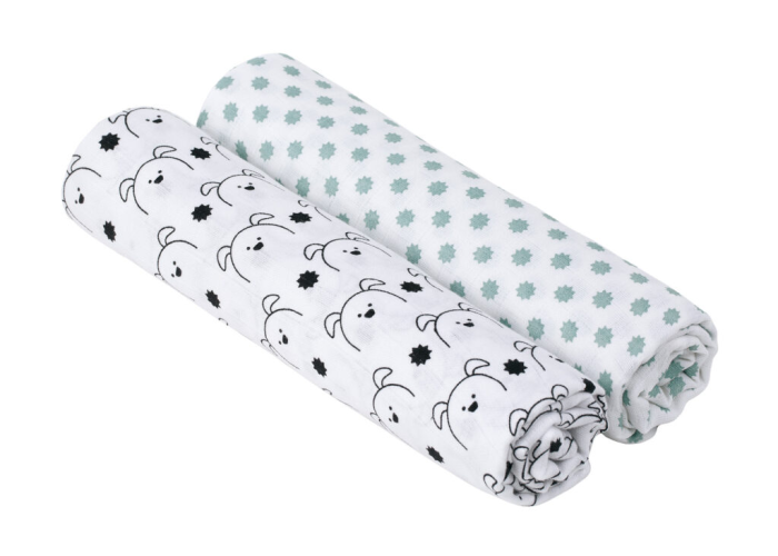 Swaddle blanket 120x120 Little Chums