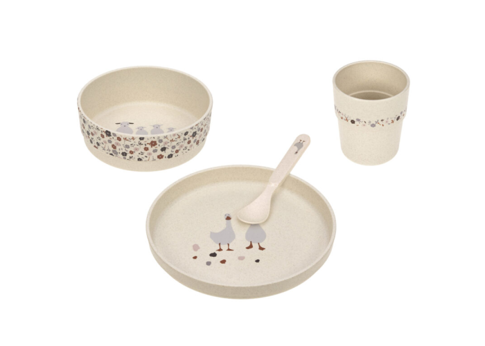 Dish Set PP/Cellulose celý set