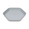 Plate Geo grey-blue