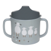 Sippy Cup PP/Cellulose Tiny Farmer Sheep/Goose blue