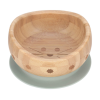 Bowl Bamboo Wood Little Chums cat