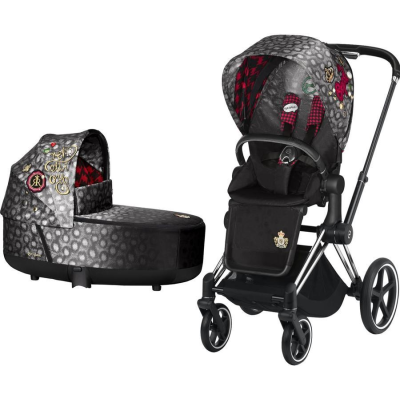 Kočárek CYBEX Priam Lux Seat Fashion Rebellious 2021 s fusakem ZDARMA