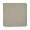 Muslin Hooded Towel olive