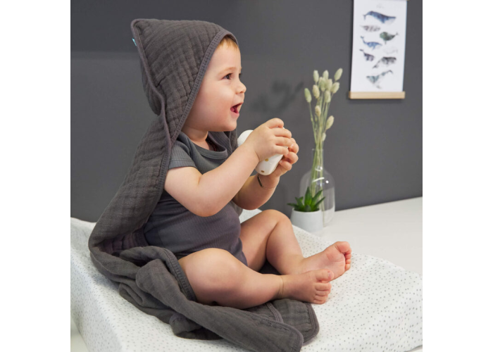 Muslin Hooded Towel ilustrační foto