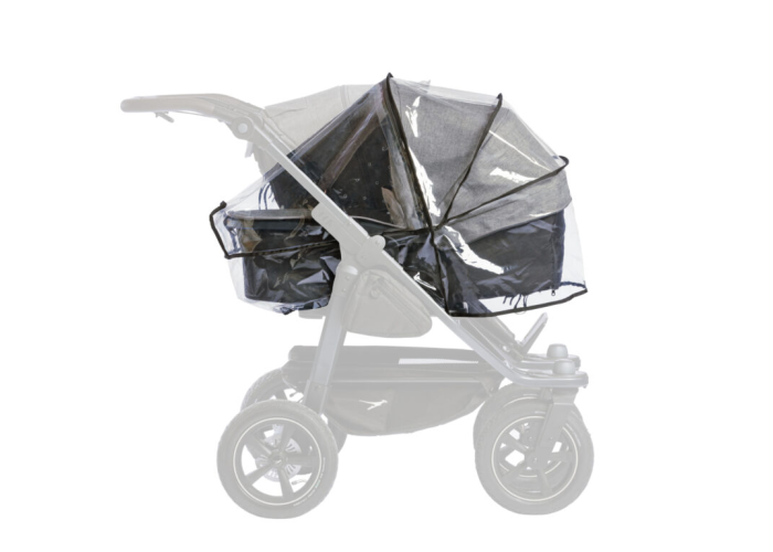 TFK raincover duo2 combi pushchair